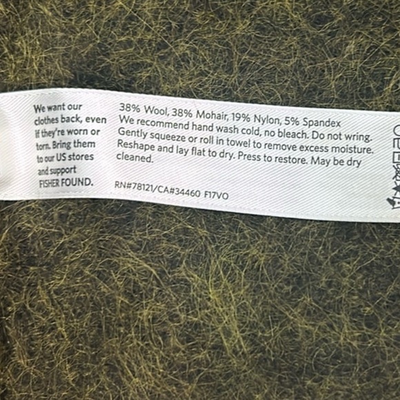 Eileen Fisher Mohair Plush
Melange Cardigan XL - Picture 6 of 6